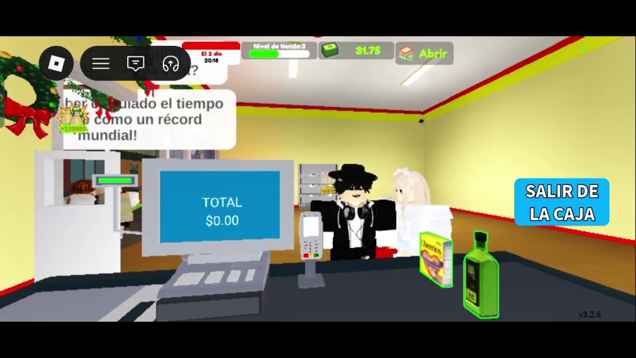Abri mi nueva tienda con mi amigo. (Nos quedamos sin tema del cual hablar)  