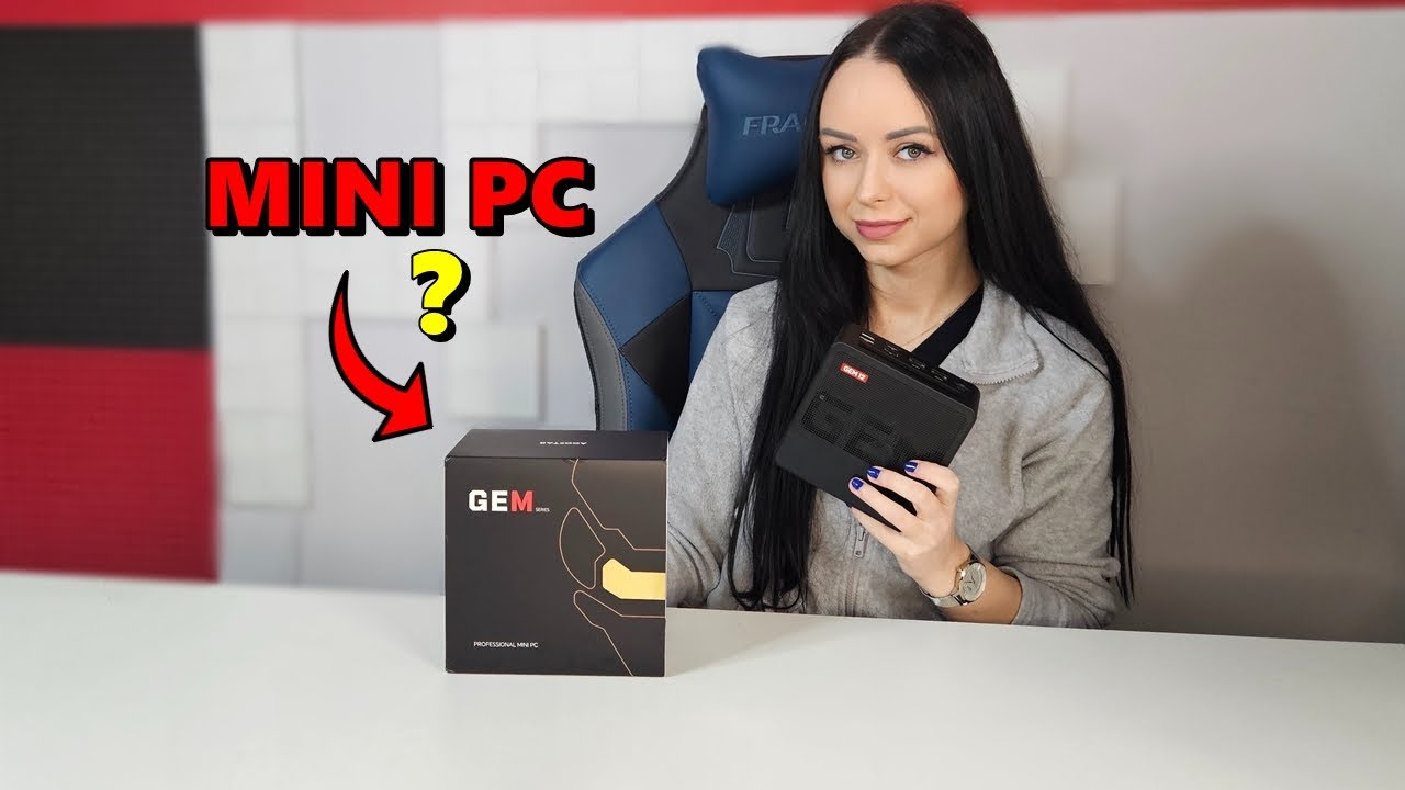 Bardzo mały komputer😊 - AOOSTAR GEM12