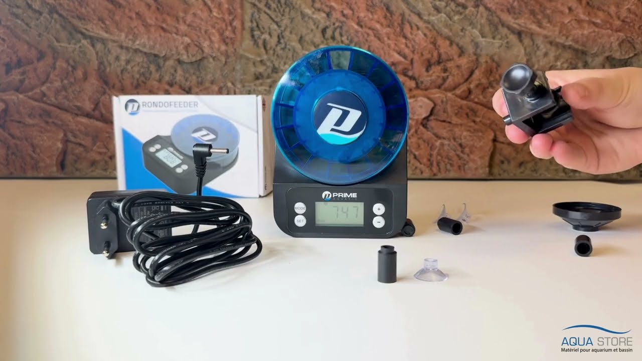 Rondofeeder Prime Aquatic - Distributeur automatique de nourriture pour aquarium | Test & Avis