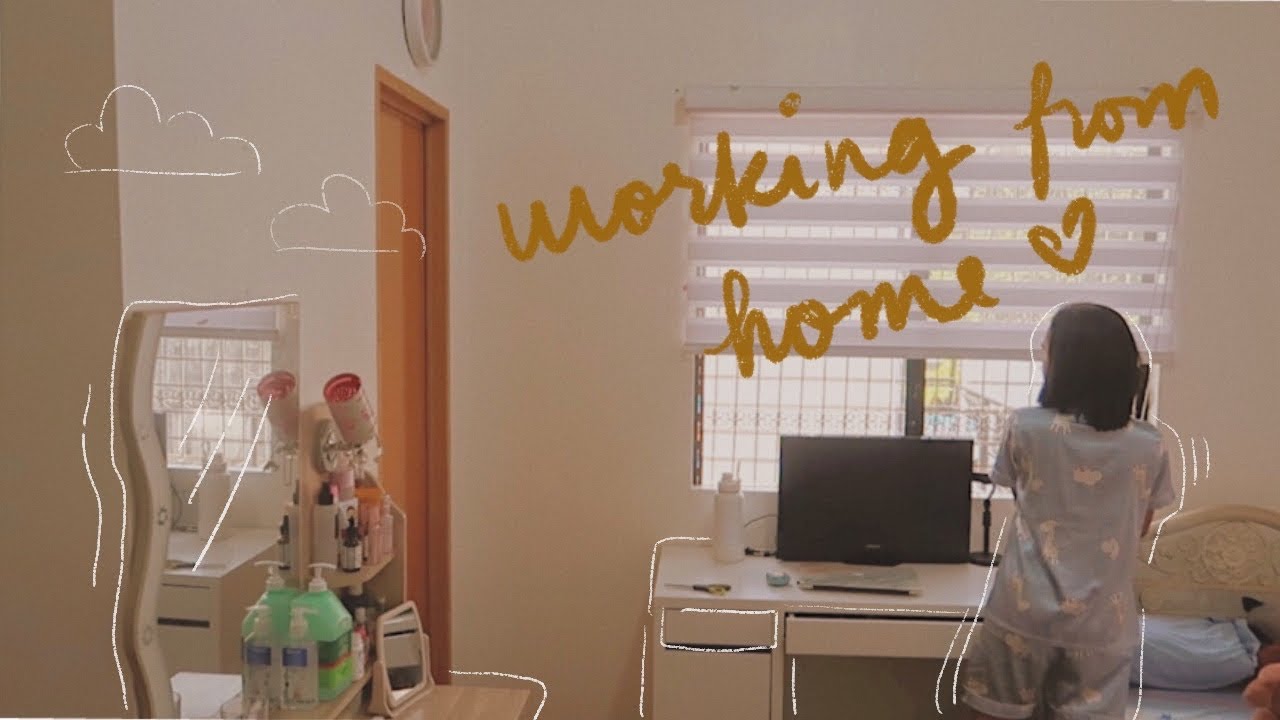 my [realistic] work from home routine 👩🏻‍💻🏡 (Philippines)