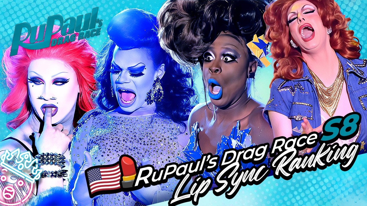 Rupaul's Drag Race Season 8 Lip Sync Ranking | RANKING