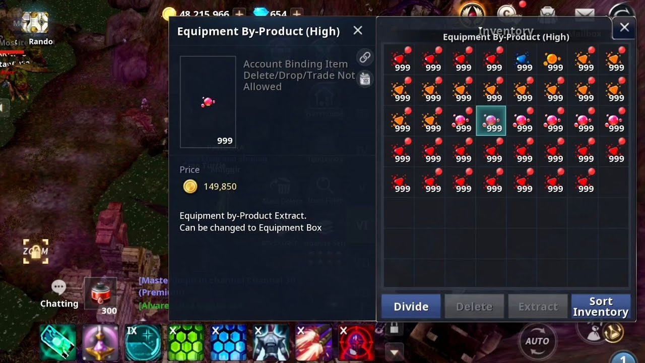 Cabal Infinite Combo Equipment By Product