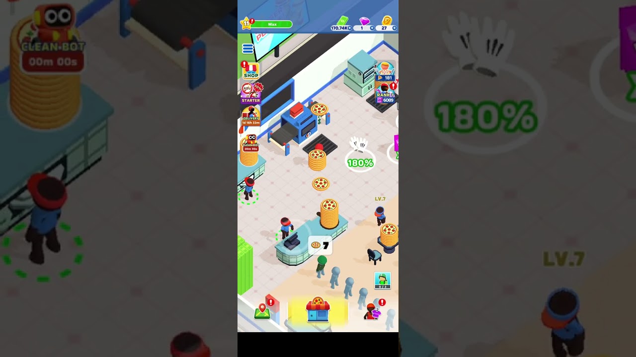 Pizza Ready Tending Game  #gaming #playgaming #videogame #pizza #pizzalover #pizzaready