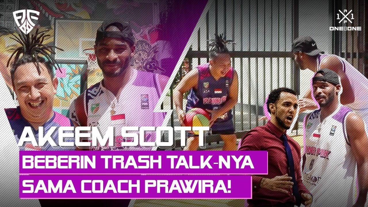 Akeem Scott beberin Trash Talk-nya sama coach Prawira!