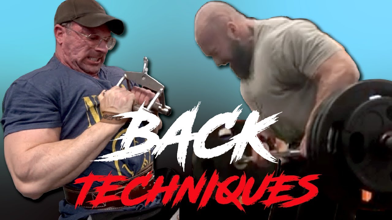 BACK TRAINING BREAK DOWN -GET MORE OUT OF WORKOUTS, TOMMY STILES, SCOTT MCNALLY