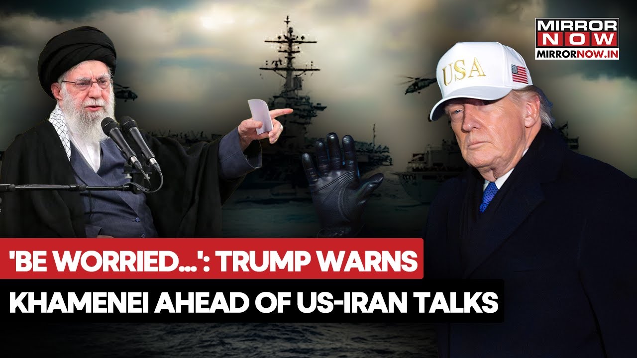 Trump Threatens Khamenei Of 'Bad Things' Ahead Of US-Iran Talks In Oman As Tensions Escalate