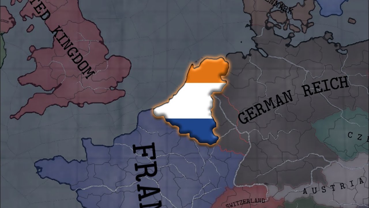 What If Dutch Empire Had Joined The AXIS #1 - Hoi4 Timelapse