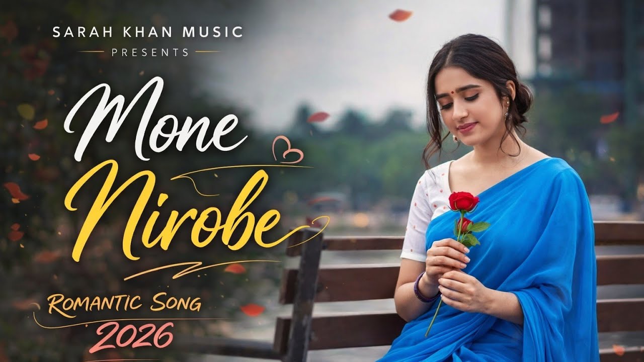 Mone Robe Nirobe | মনে রবে নীরবে Bangla Romantic song Sarah Khan Music 🎵