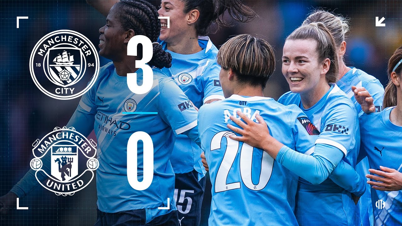 EXTENDED HIGHLIGHTS | City 3-0 Man United | City deliver emphatic win on Derby Day