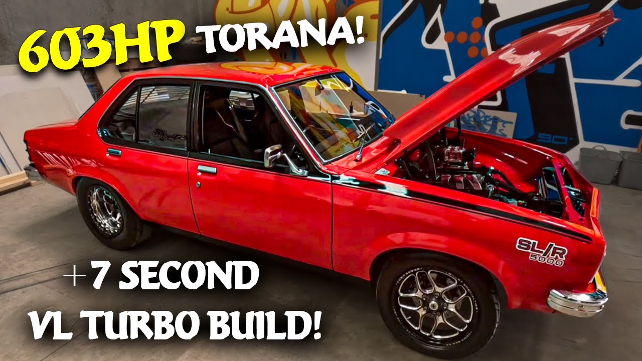 Holden Torana SLR 5000 мощностью 603 л.с. + VL Turbo (разгон до 100 км/ч за 7 секунд)!