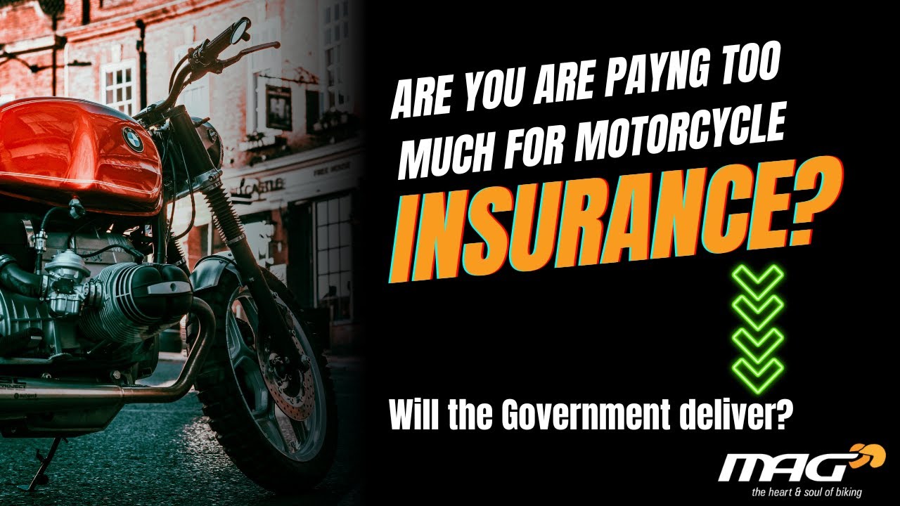 Are you paying too much for motorcycle insurance? Will the Government deliver?