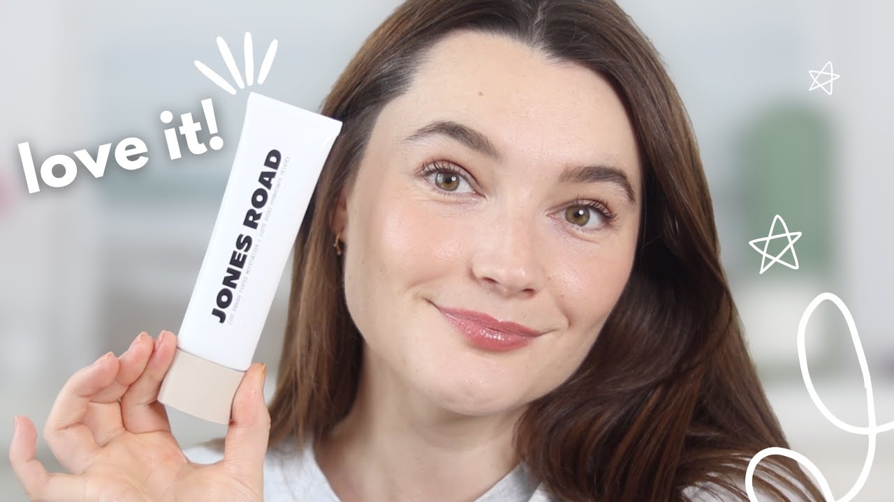 Тонированный увлажняющий крем JONES ROAD | Обзор и GRWM!