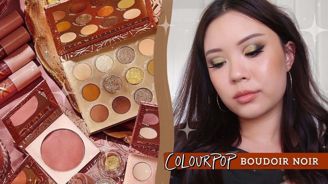 COLOURPOP BOUDOIR NOIR 🕊 3 LOOKS, REVIEW + COMPARISONS!