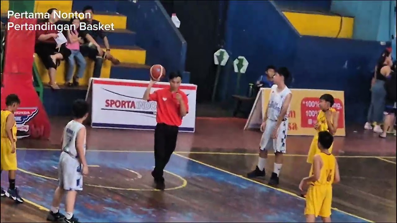 NONTON PERTANDINGAN BASKET PONTIANAK #basketball #pontianak 