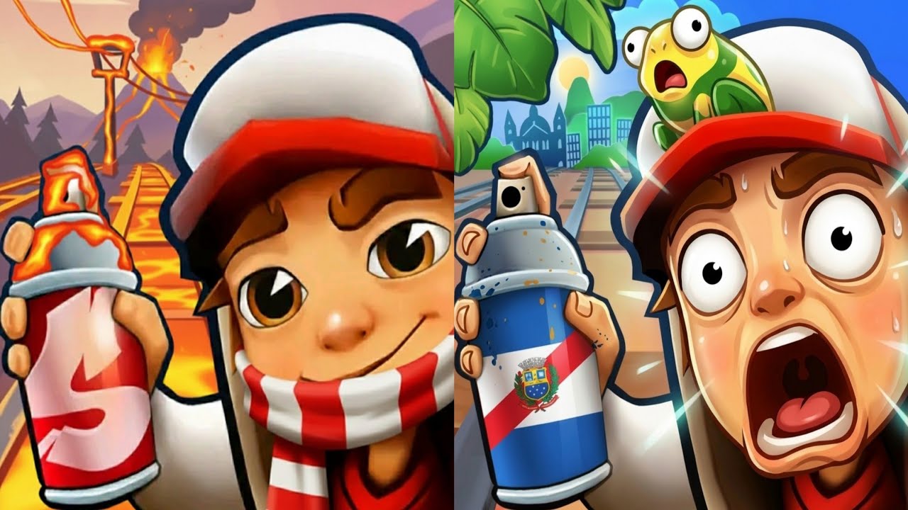 Subway Surfers : Winter Xtreme 2026 🆚 Rio 2025 Map Comparison 