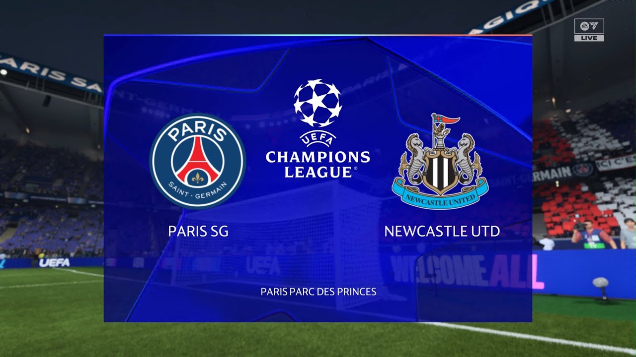PSG vs Newcastle United UCL 26 Prediction Matchday 8 Full Gameplay [PS5]