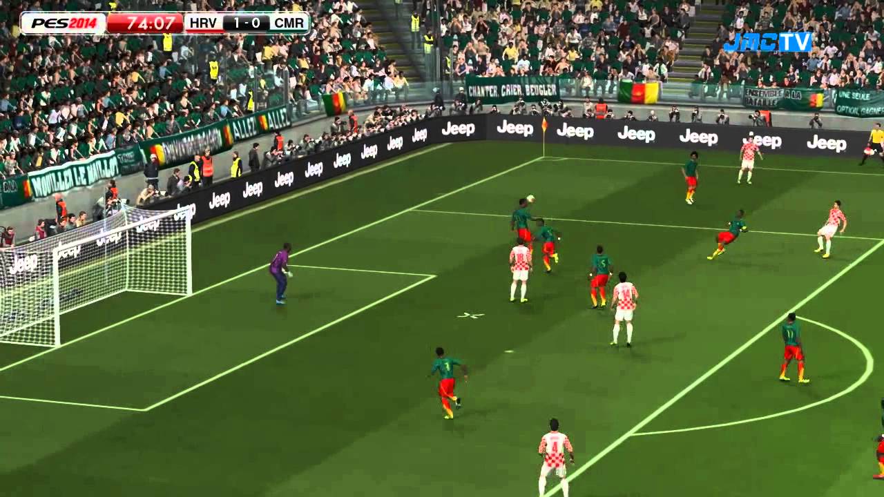 Croatia vs. Cameroon | 2014 FIFA World Cup Brazil Simulation | Pro Evolution Soccer 2014 (PES 2014)