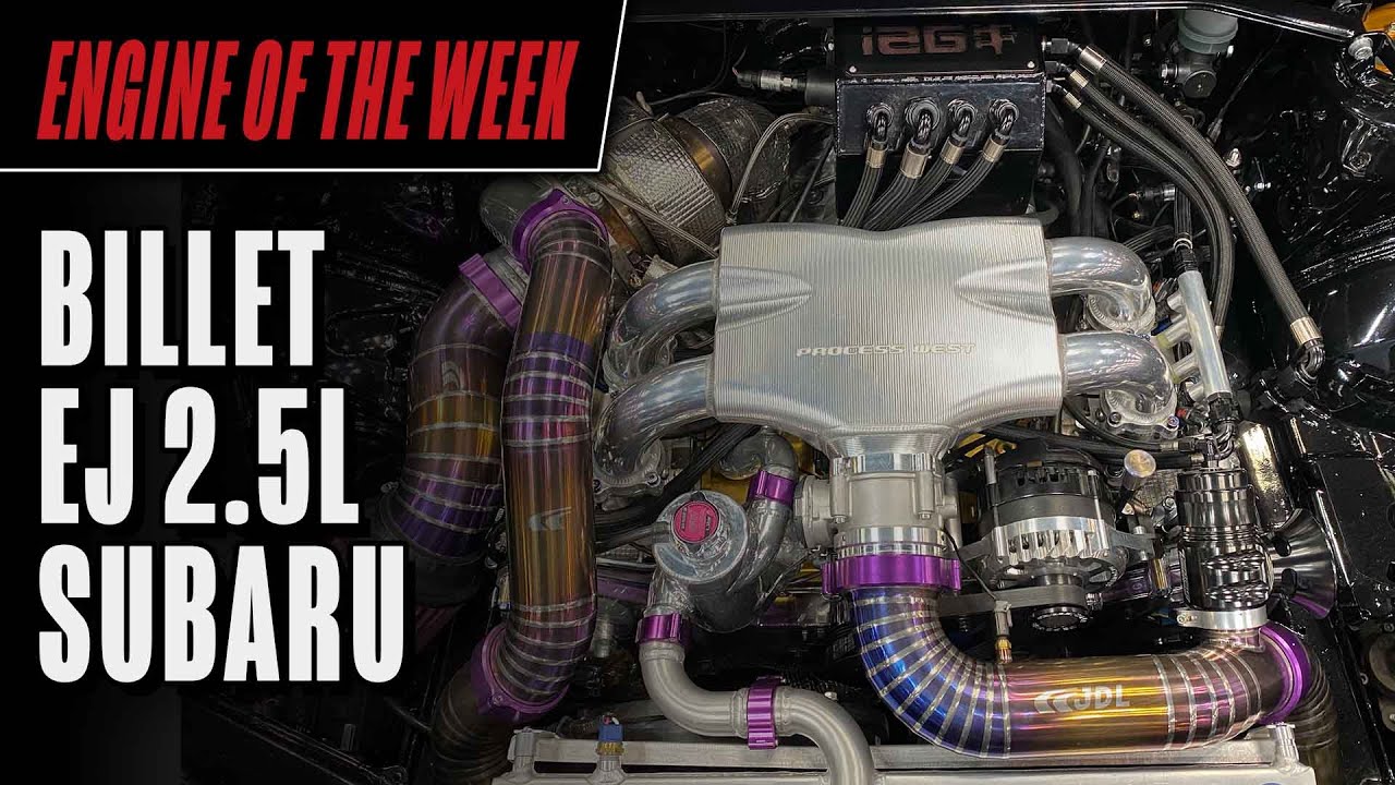 Kaiju Motorsports' All-Billet Subaru EJ 2.5L Engine