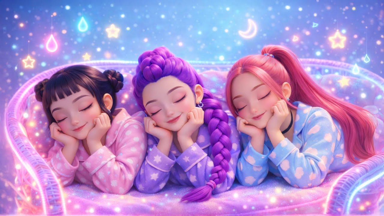 99% засыпают быстро 😴 Музыка для глубокого сна от Huntrix из K-pop Demon Hunters - Целебные мелодии