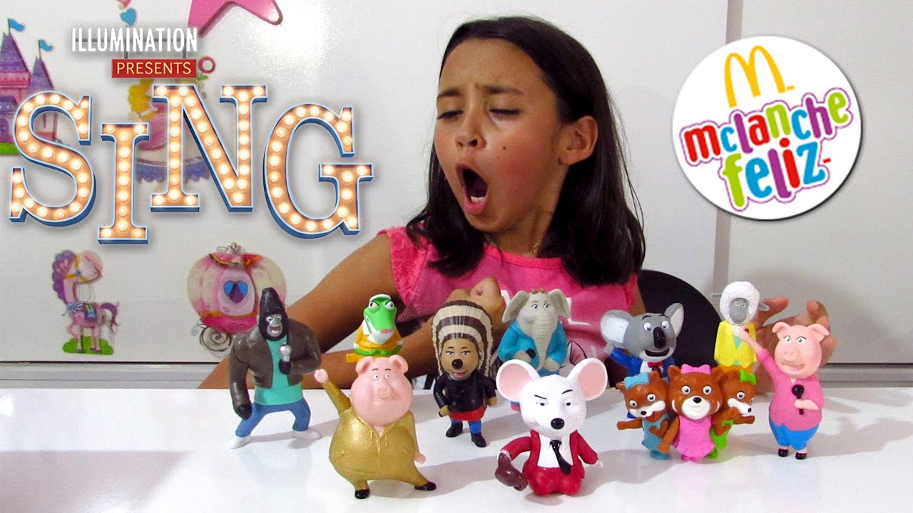 Sing - Quem Canta Seus Males Espanta - Brindes Mc Lanche Feliz - Coleção Completa