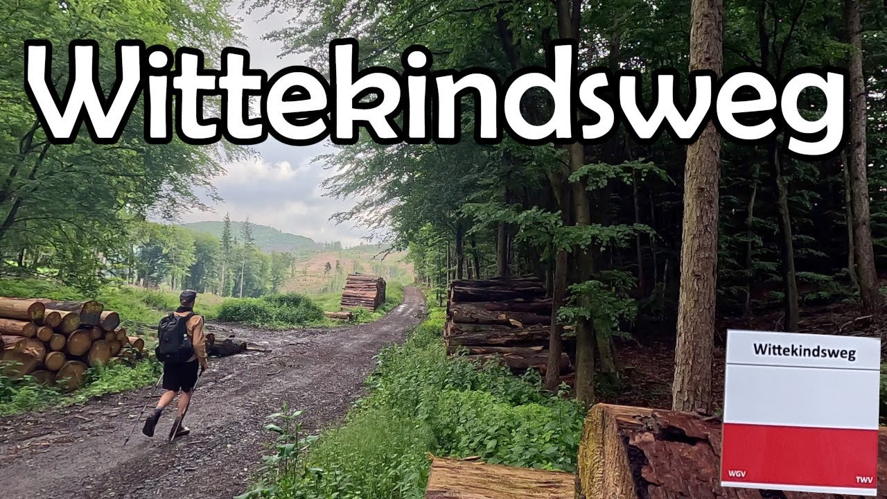 Wittekindsweg, 2-Tages Tour, Wiehengebirge #wandernindeutschland  #ultraleichtwandern #thruhike