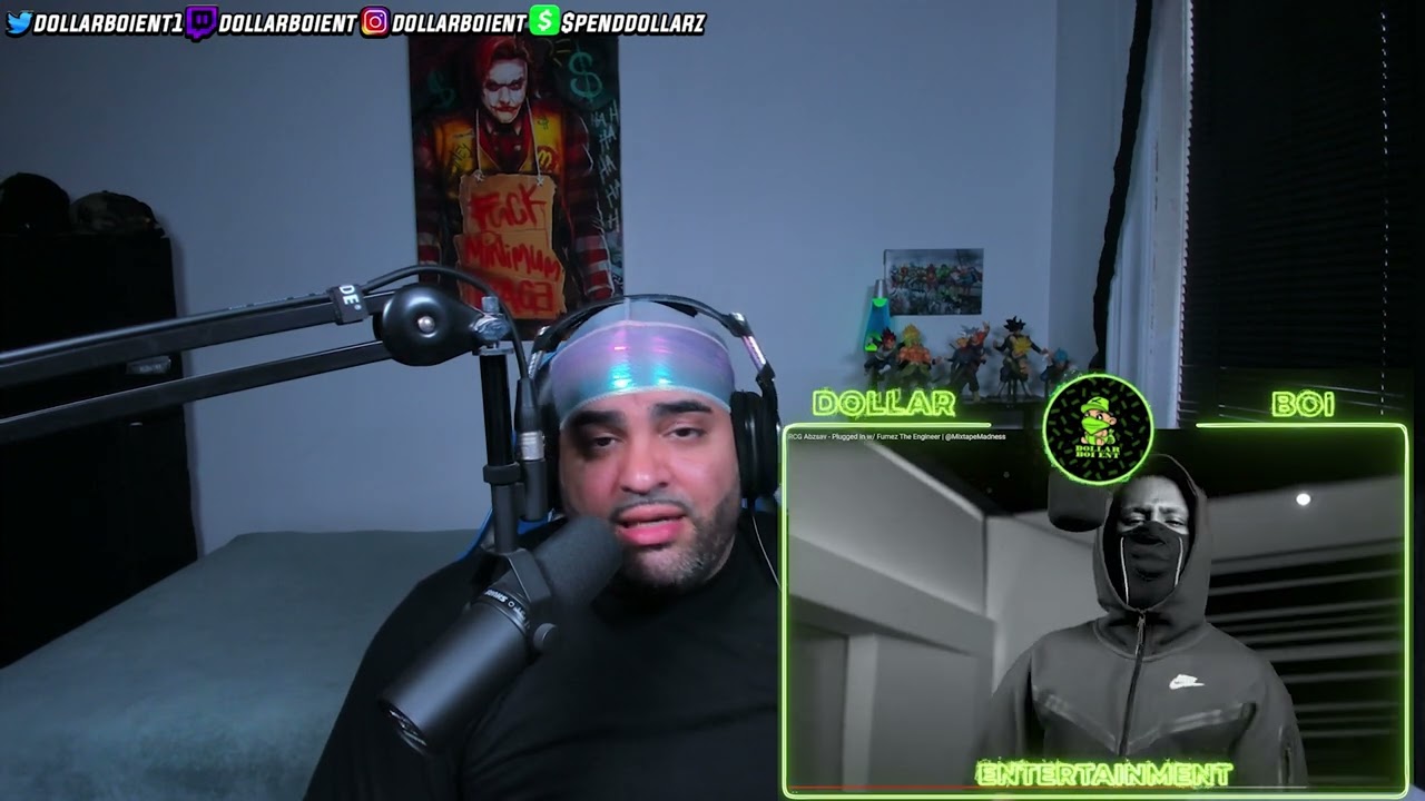 AMERICAN REACTS TO #RCG Abzsav - Plugged In w/ Fumez The Engineer