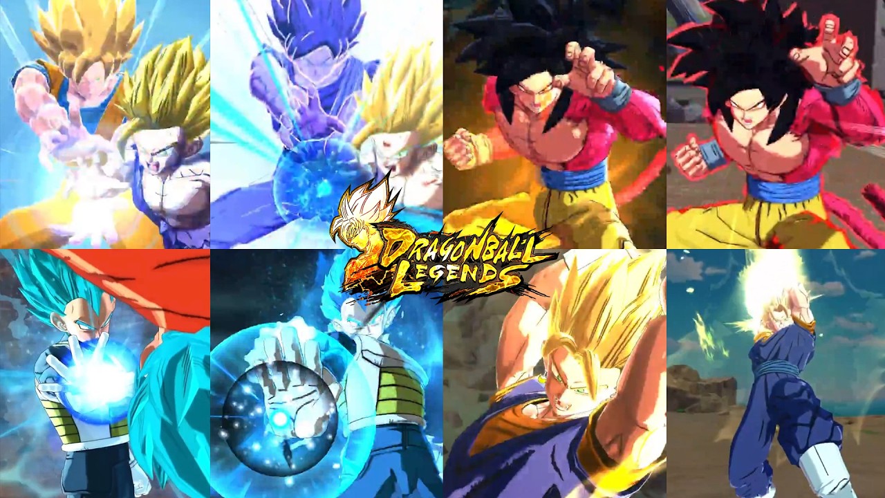 Старые анимации против новых анимаций | Dragon Ball Legends (Часть 13)