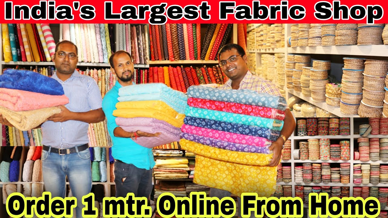 All Type Of Fabrics Biggest Wholesaler In Kolkata | Boutique Fabrics Wholesale | Ajrak, Muslin, Silk