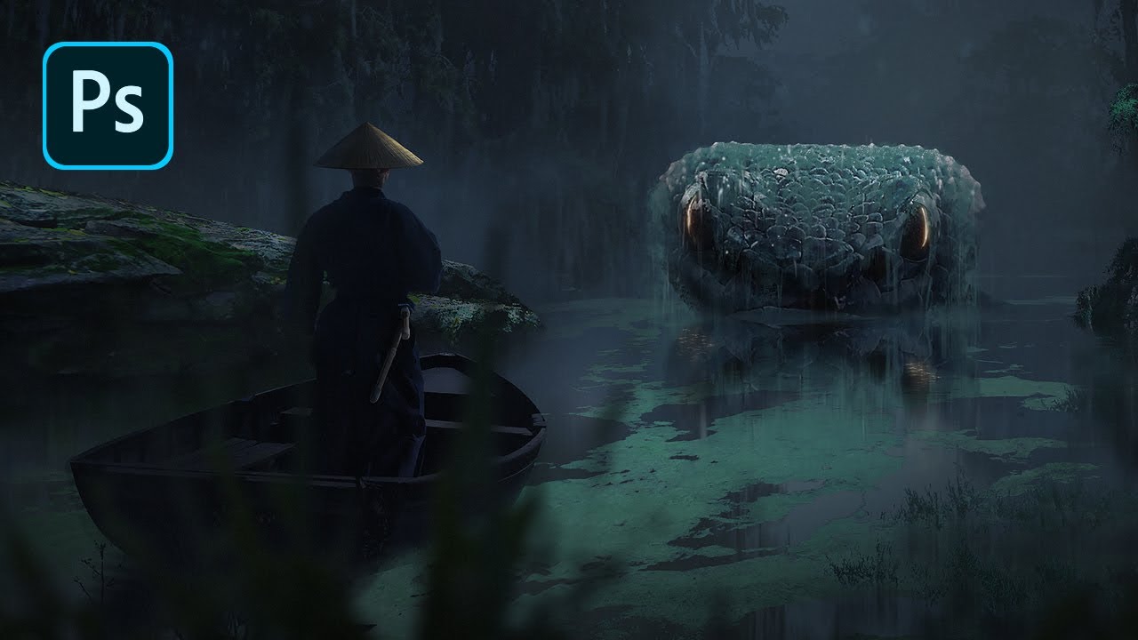 The Serpent – Photoshop Speedart Timelapse