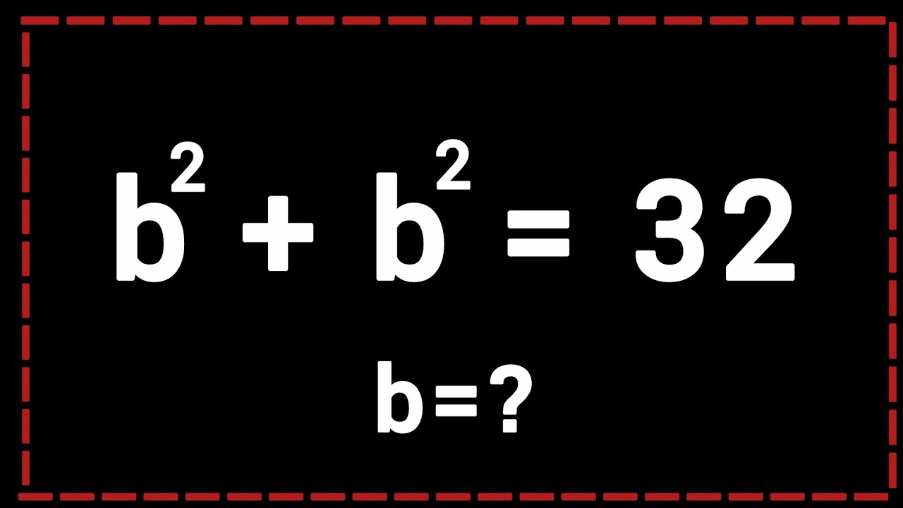 Solving a 'Harvard' University Entrance Exam Question | Find the value of b |