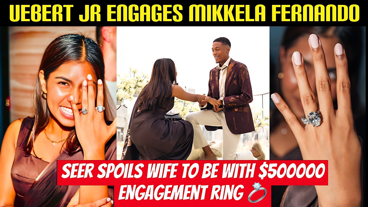 BREAKING‼️He&rsquo;s Off The Market😱Uebert Angel Jr Engages Mikkela Fernando 💍 
