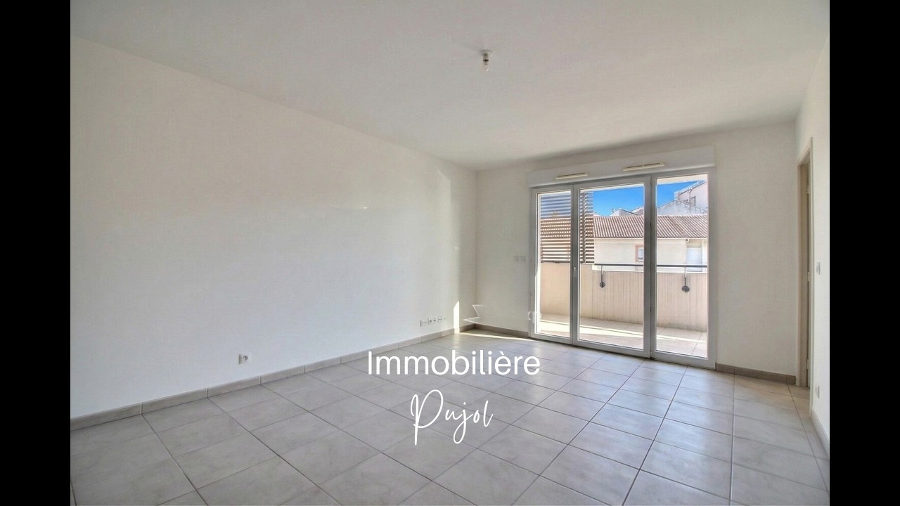 Location appartement T2 Marseille 10ème La Capelette avec terrasse et garage