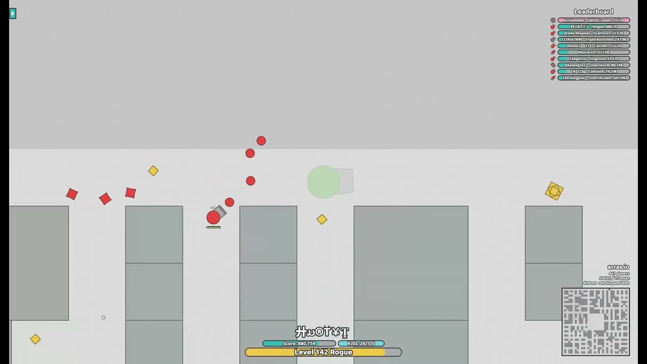 1.52 mil rogue growth arms  race maze