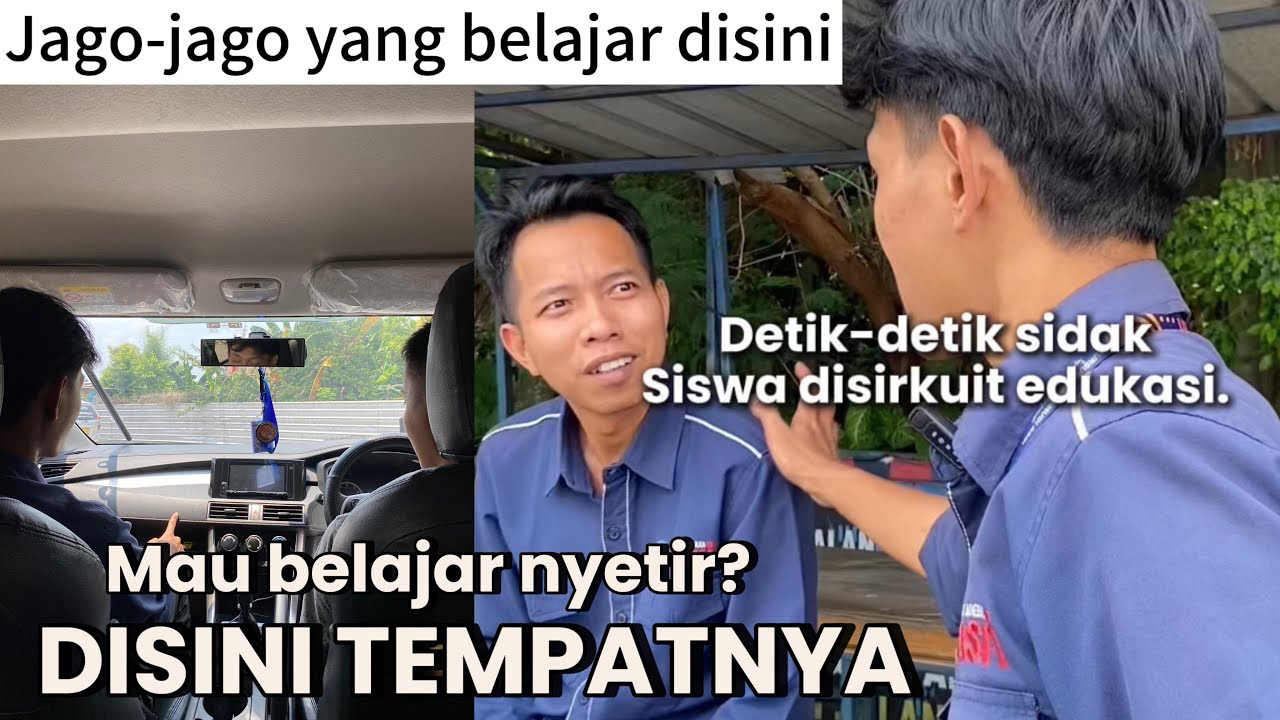 Sidak Sirkuit Edukasi | Tempat latihan belajar mobil area Jakarta