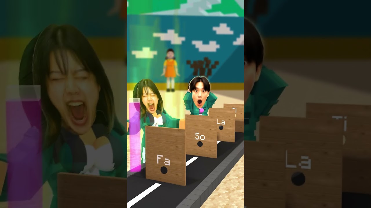 Doremi with Player 222 Kim Jun-hee #minecraft