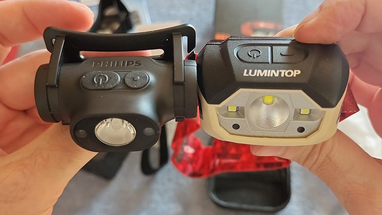 Lumintop BR1 440lm Vs Philips SFL1851 Headlamp