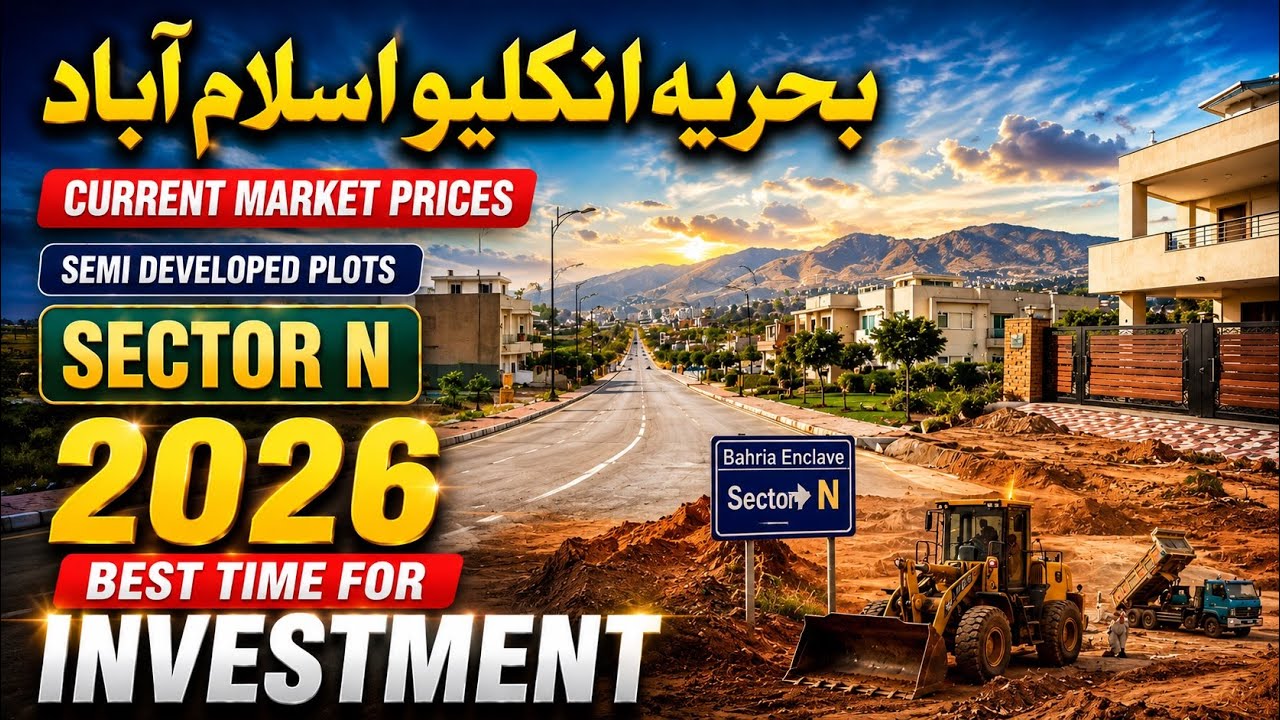 Bahria Enclave Islamabad BEST Investment Opportunity 2026 | Latest Market Update | Sector N Prices 