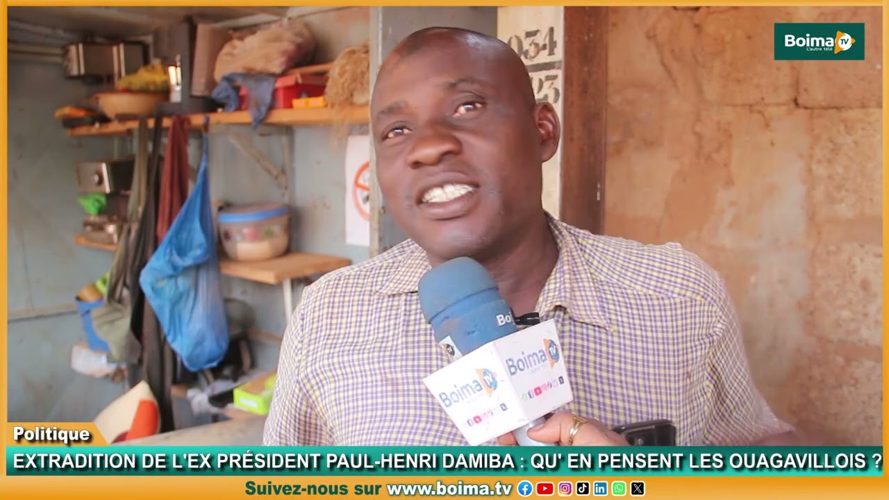 🇧🇫 | Extradition de l’ex-président Damiba : Les Ouagalais donnent leur avis sans détour