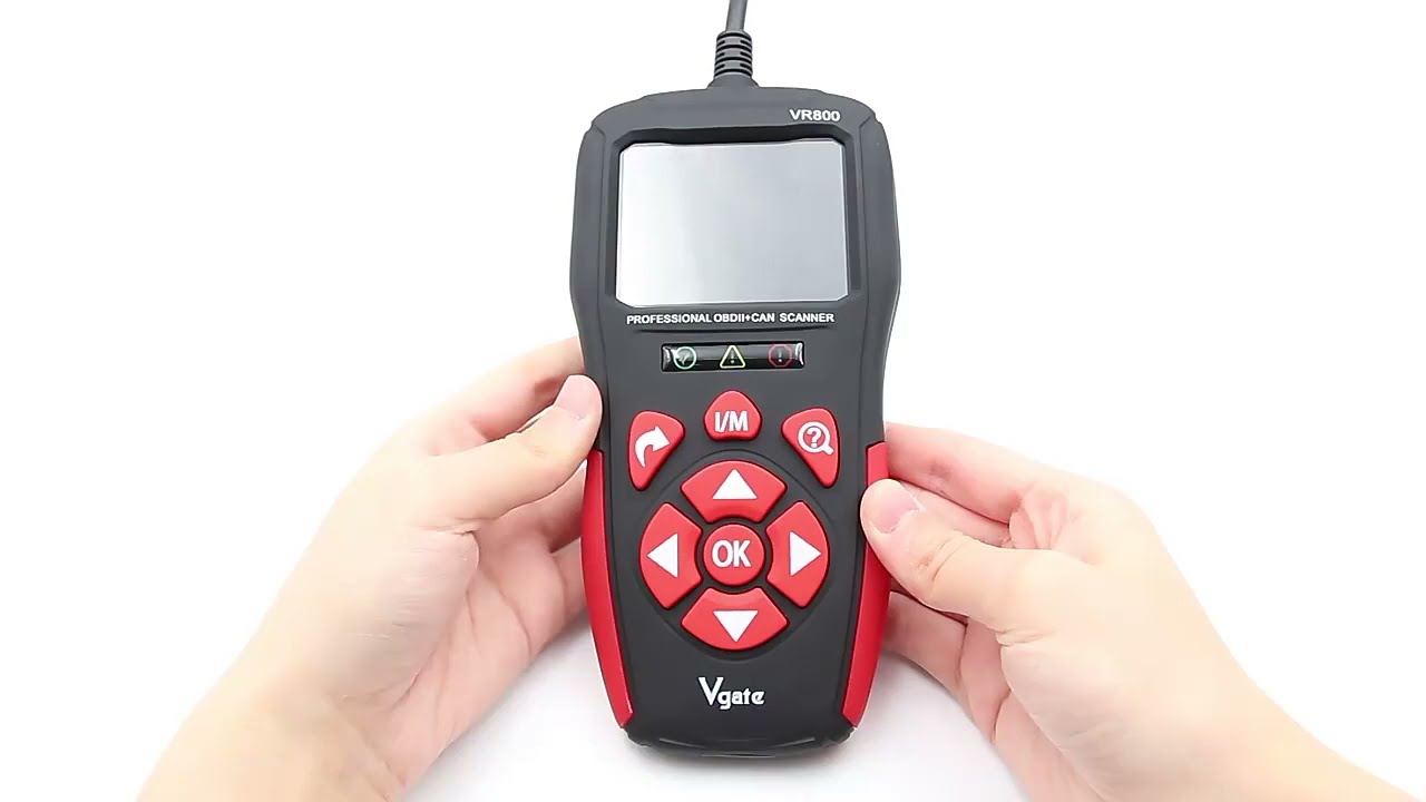 Vgate VR800 OBD2+CAN Scanner Powerful 12 Functions Battery Tester Code Reader Car Diagnostic Tool