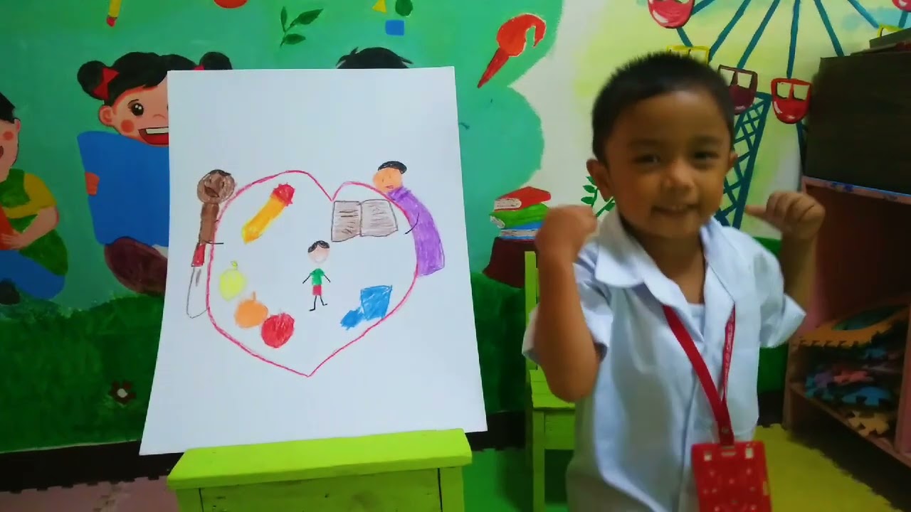 DRAW AND TELL CHILDREN'S MONTH CELEBRATION 1ST PLACE