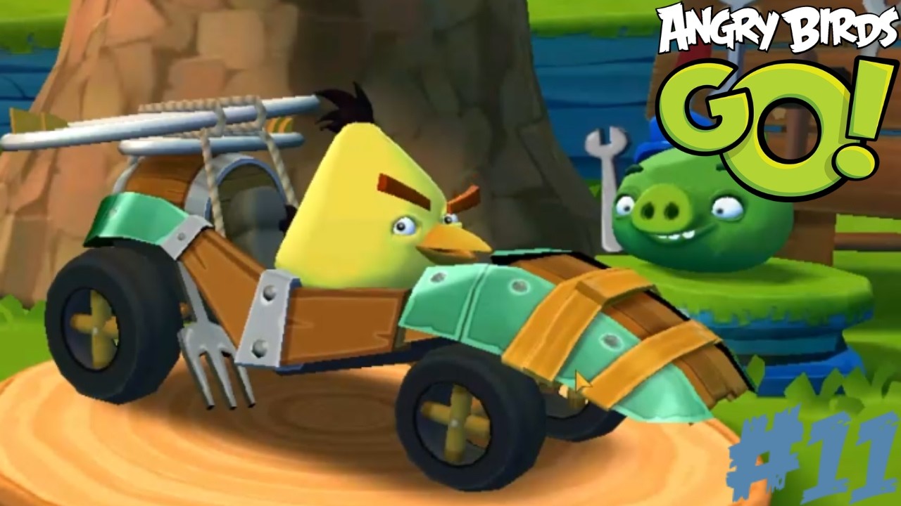СКОРОСТНОЙ ДЕМОН | Angry Birds Go! #11