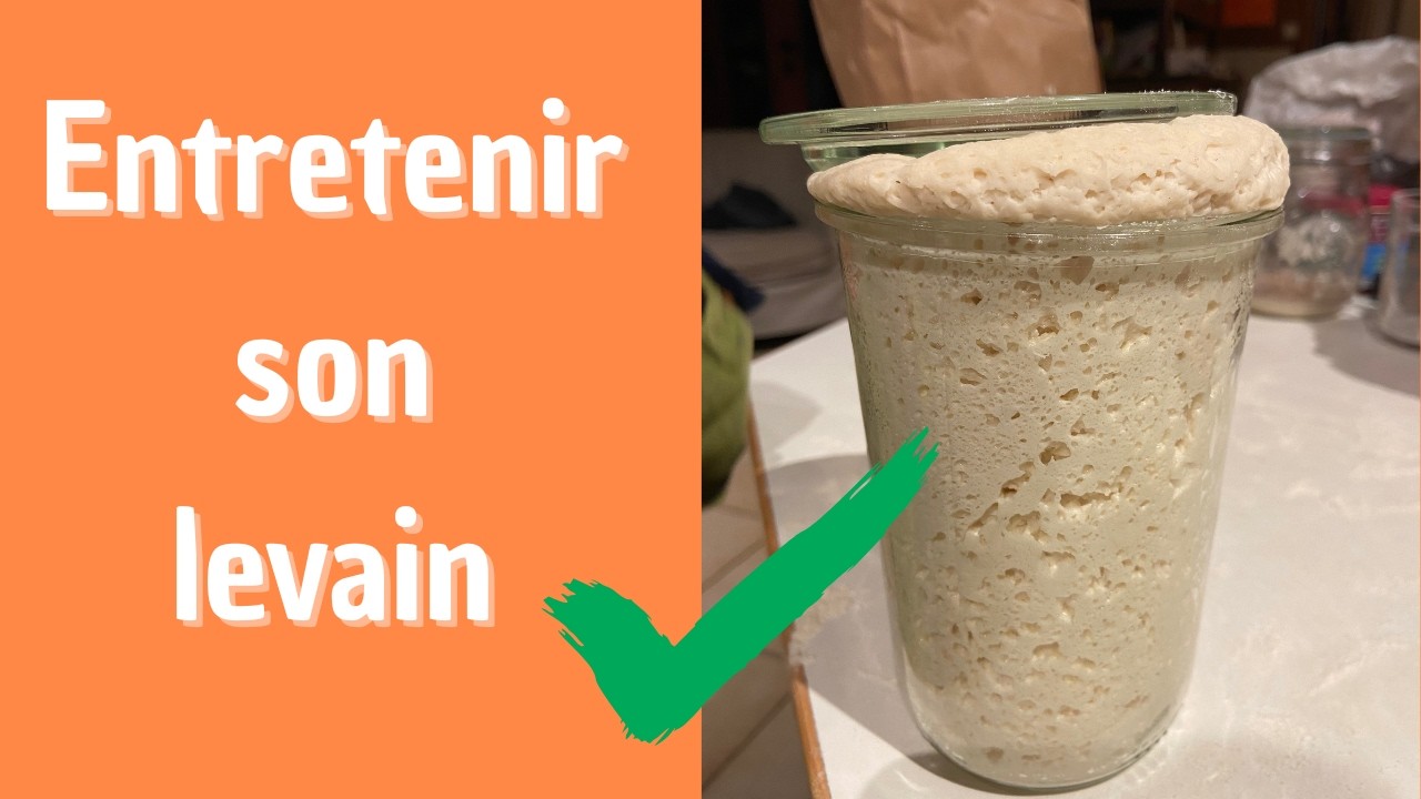 Comment entretenir son levain au quotidien - Extrait de formation 