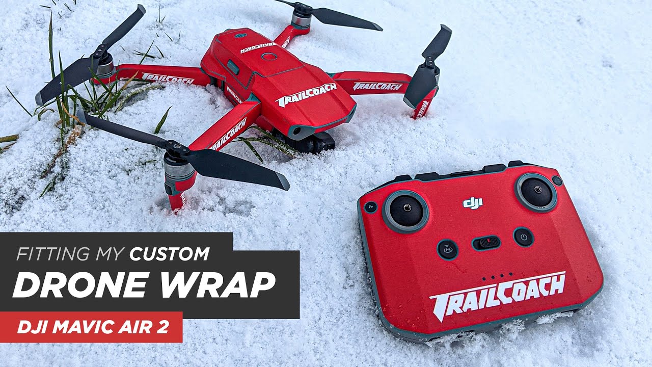 CUSTOM DRONE WRAP for my DJI Mavic Air 2