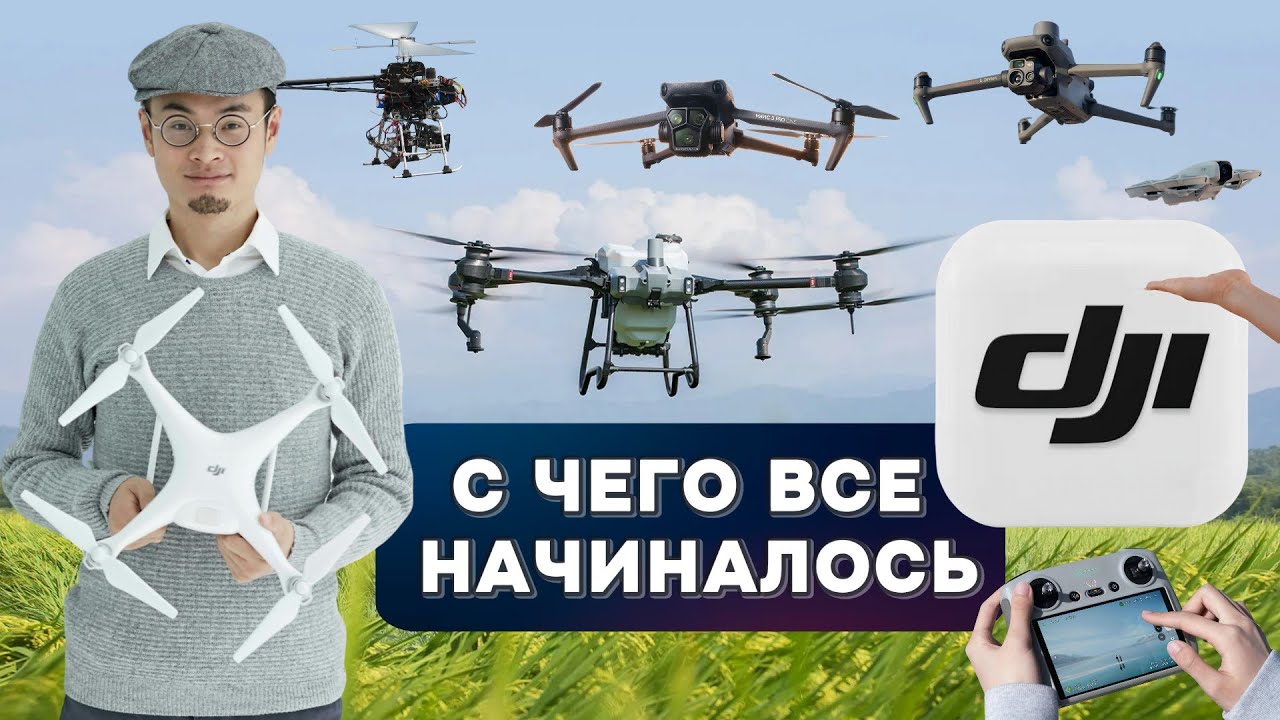 История DJI: Путь к господству в мире дронов