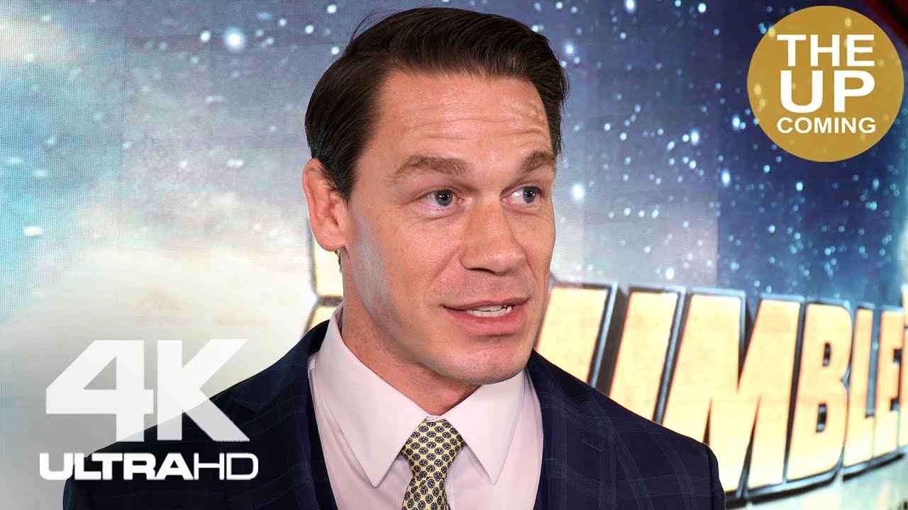 John Cena on Bumblebee and WWE in 2019 at London premiere