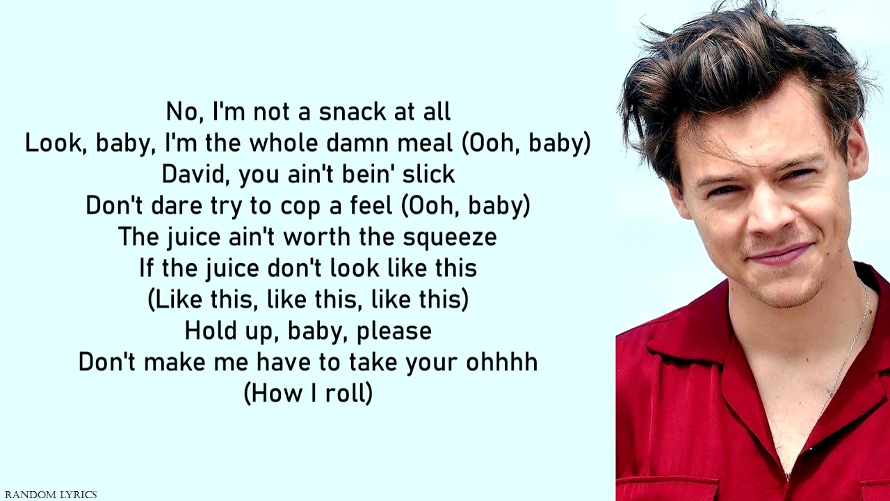 Harry Styles - Juice Lizzo cover Lyrics