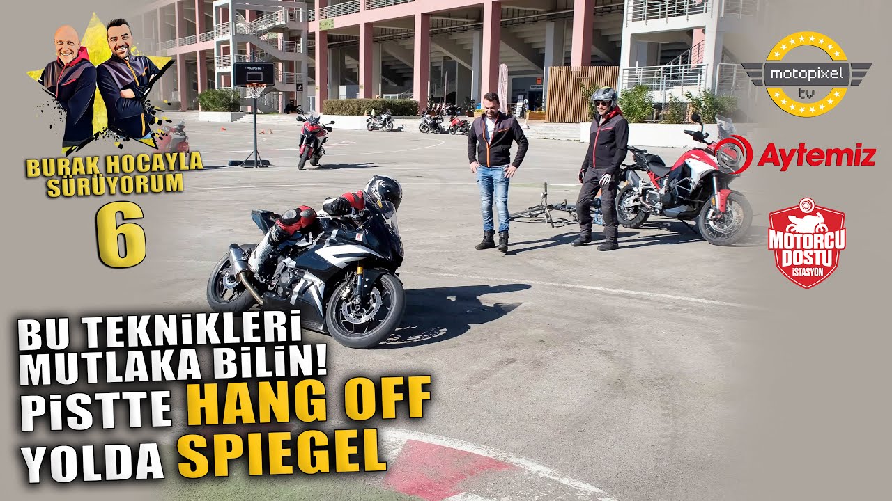 Pistte Hang Off'u Hocası, Yolda Spiegel'i Ustası Anlattı! Burak Hocayla Sürüyorum 6