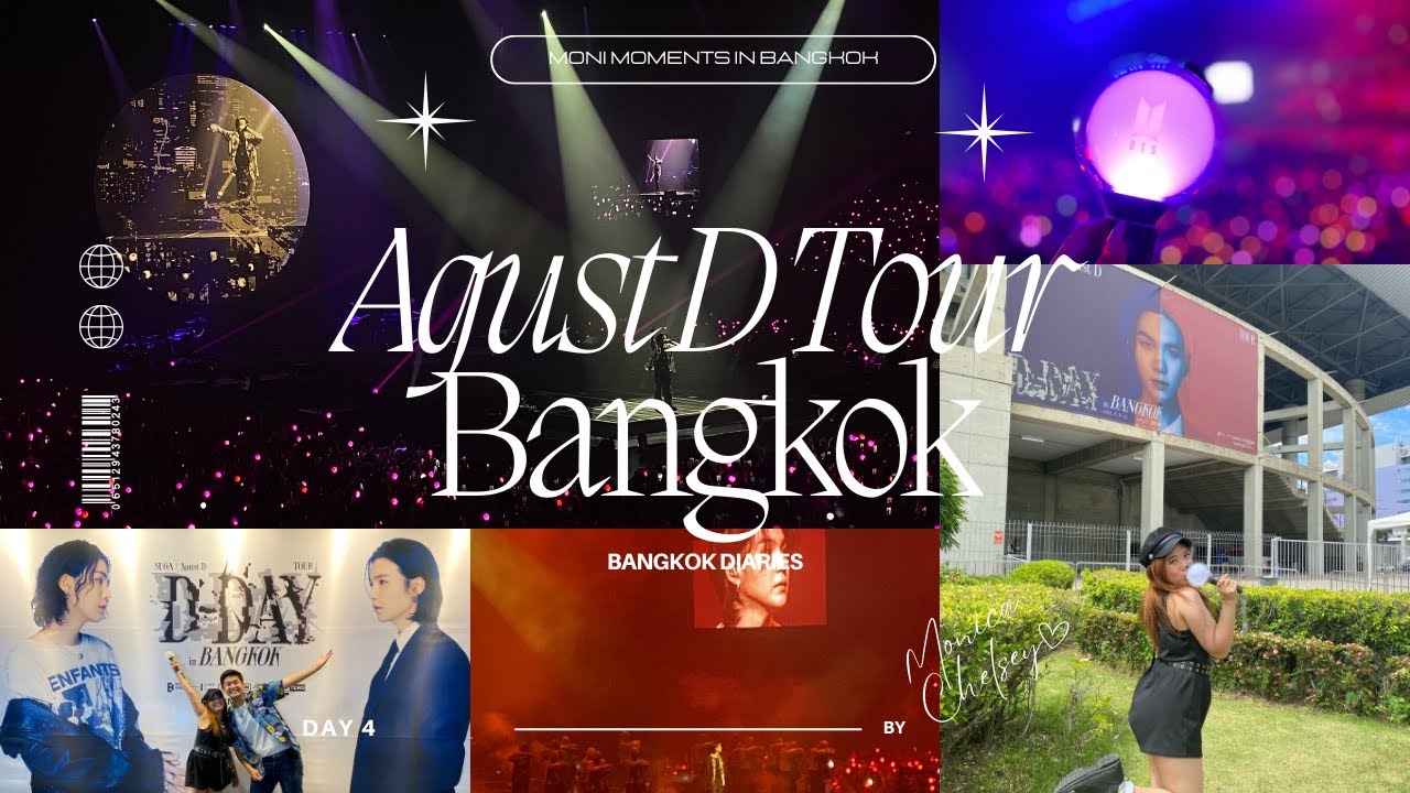 My First KPOP Concert Experience! 💜 SUGA | AGUST 'D D-DAY' TOUR IN BANGKOK DAY 3