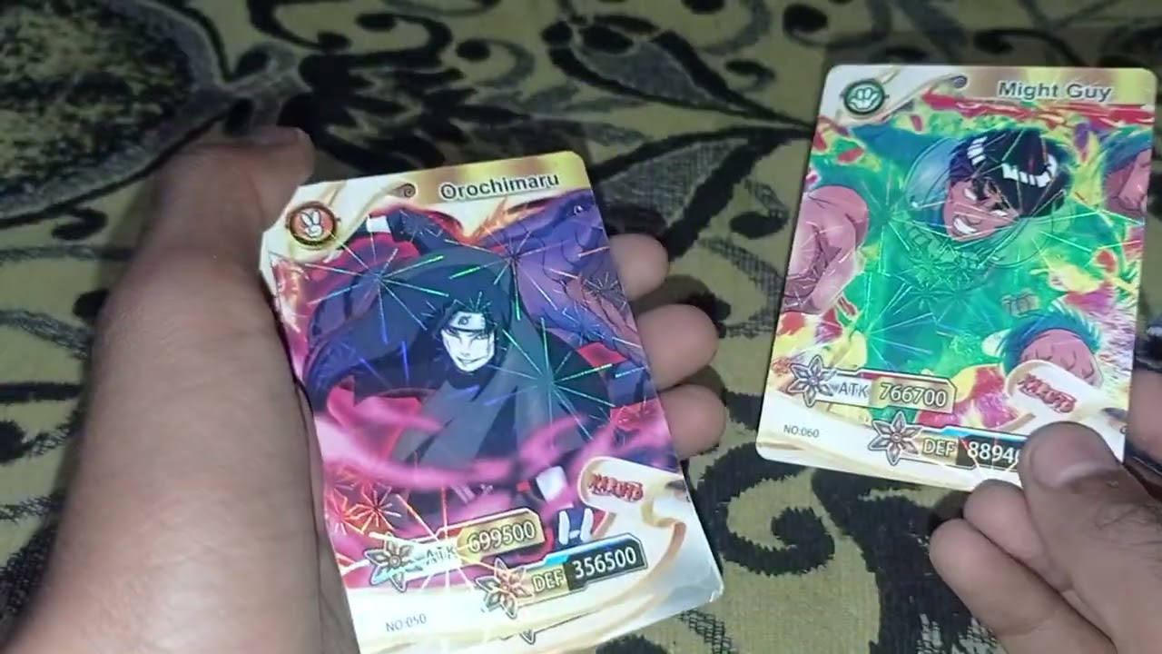 #Naruto card pack opening after a long time and getting this