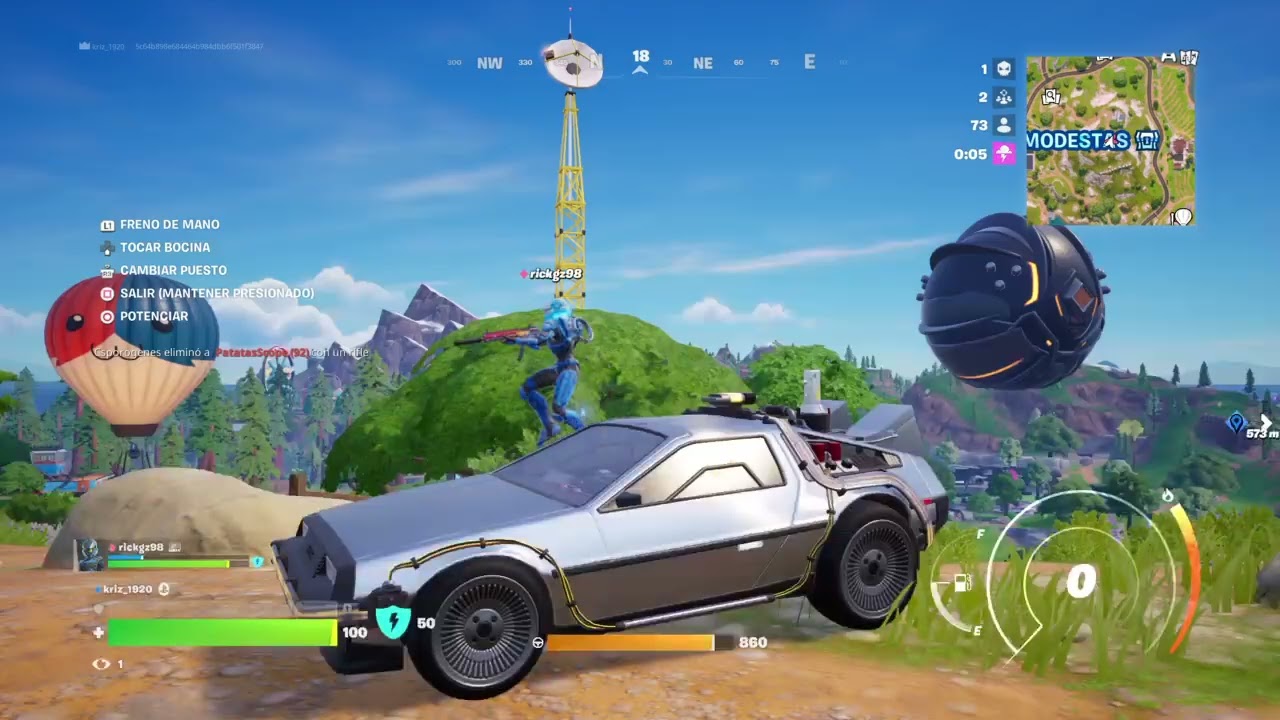 Fortnite jugando con mi tio